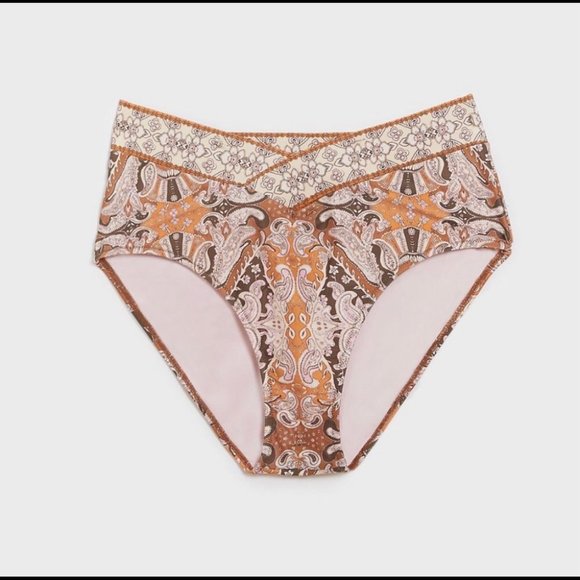 Anthropologie Other - Alana Campbell High-Waisted Bikini Paisley Bottoms